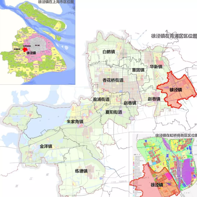 徐泾最新规划发布,徐泾凤溪华新中心大串联新建道路也