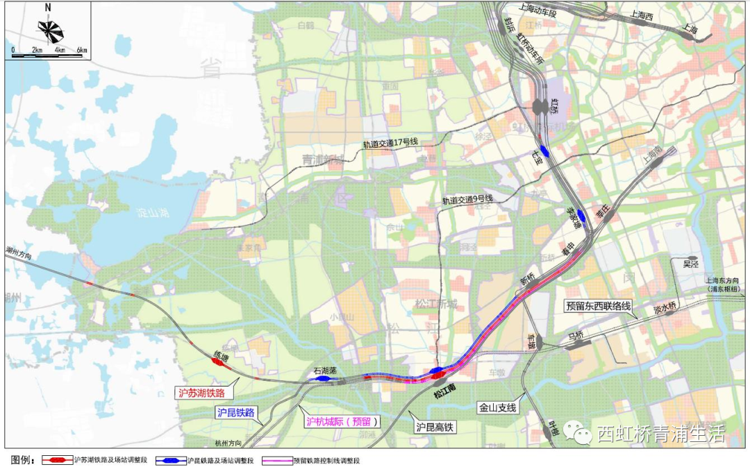 高铁:沪苏湖铁路同步建设练塘站,实现青浦高铁零的突破 17号线西延伸